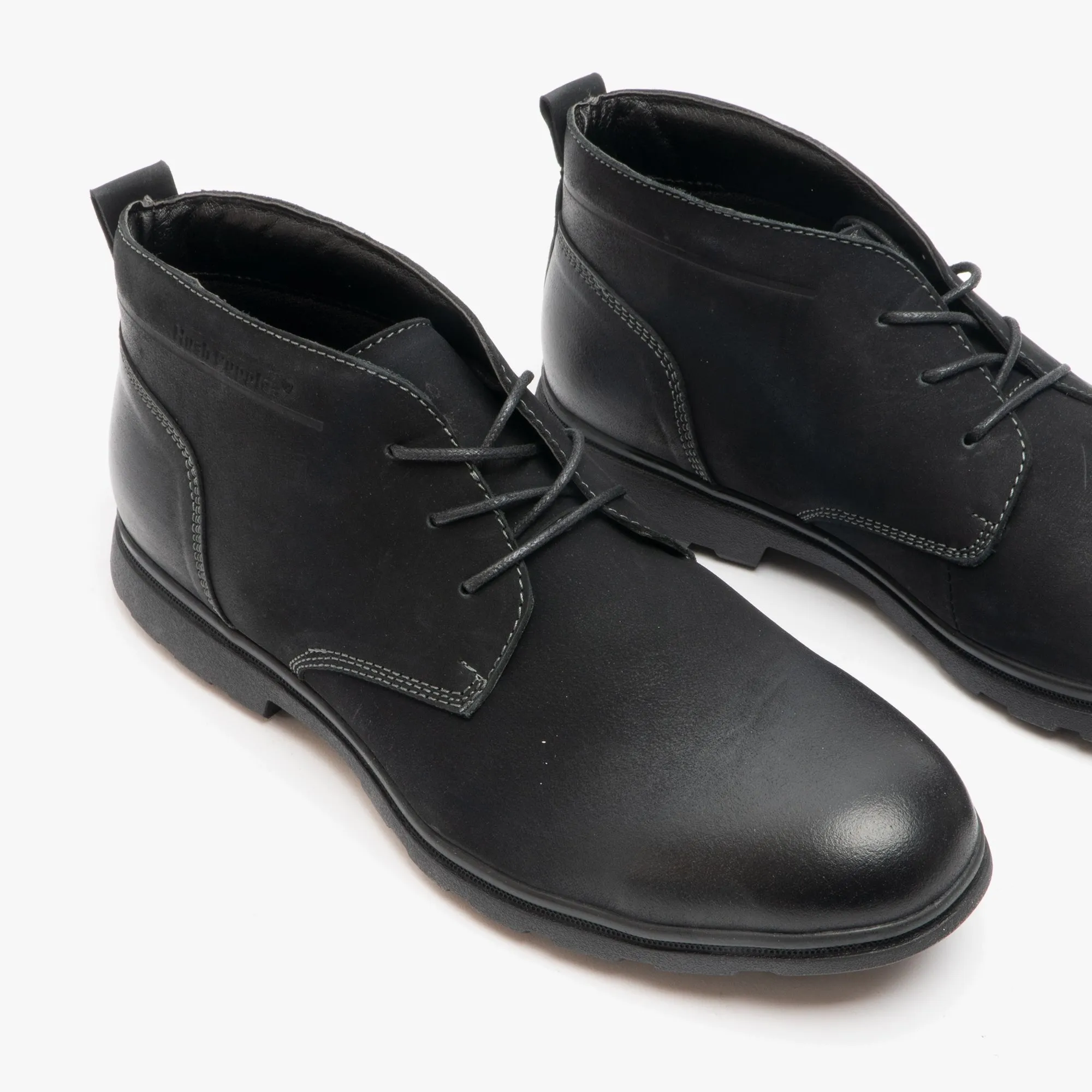 TYSON Mens Leather Chukka Boots Black sold by Shuperb product image thumbnail 3