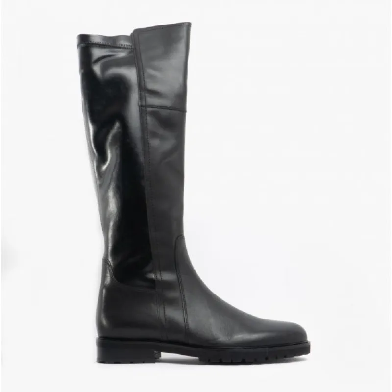 Gabor CABIN Womens Leather Tall Boots Black sold by Shuperb