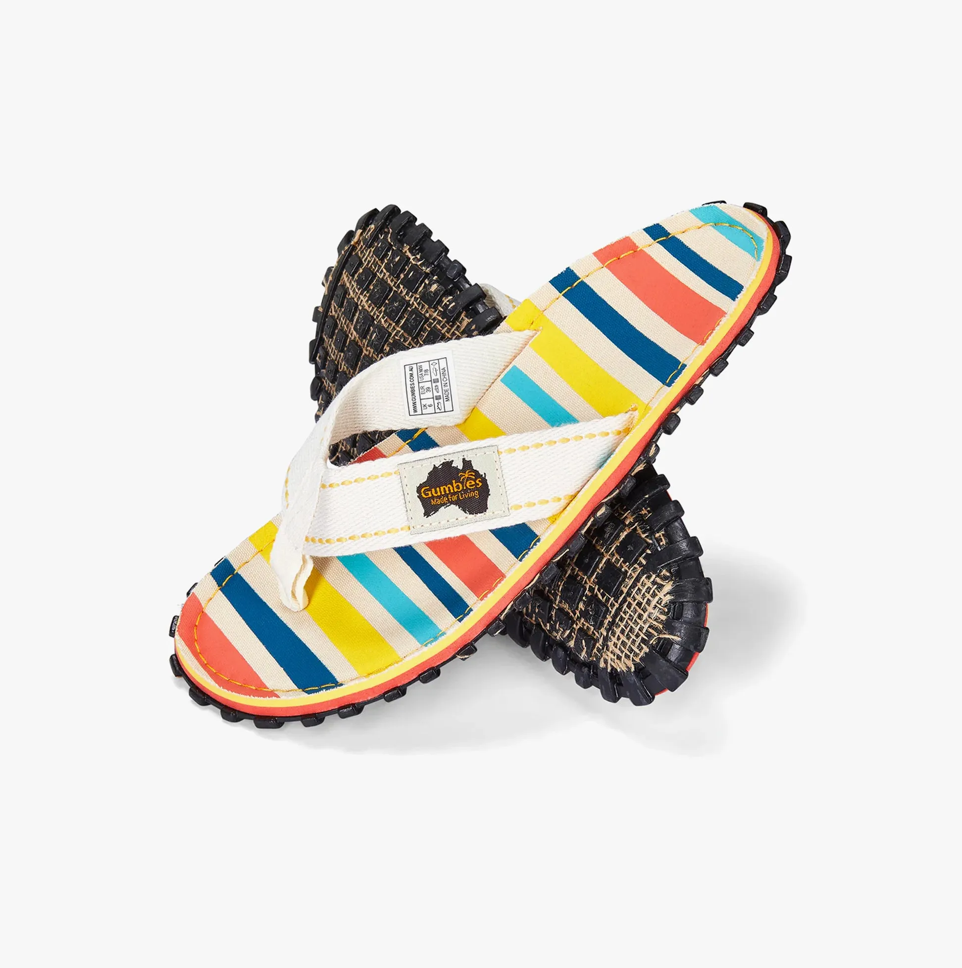 Gumbies ISLANDER Unisex Flip Flops Beach Chair sold by Shuperb