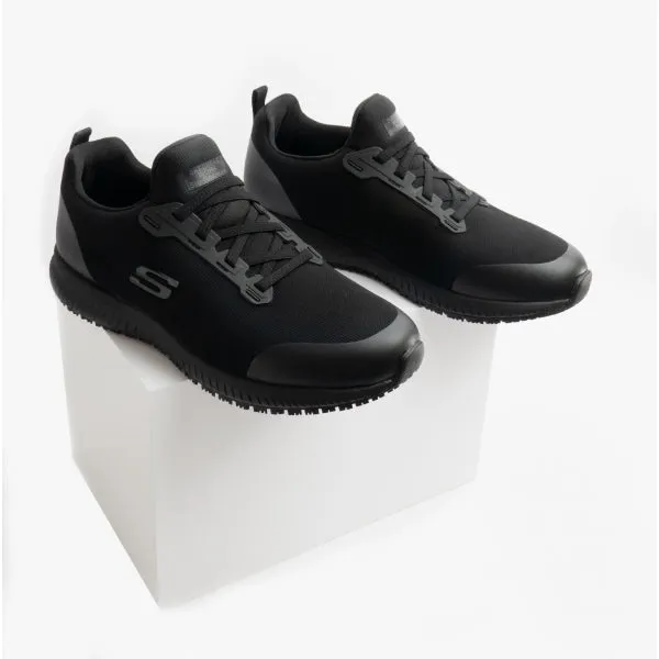 Skechers Work 200051EC SQUAD - MYTON SR Mens Occupational Trainers Black sold by Shuperb product image thumbnail 2