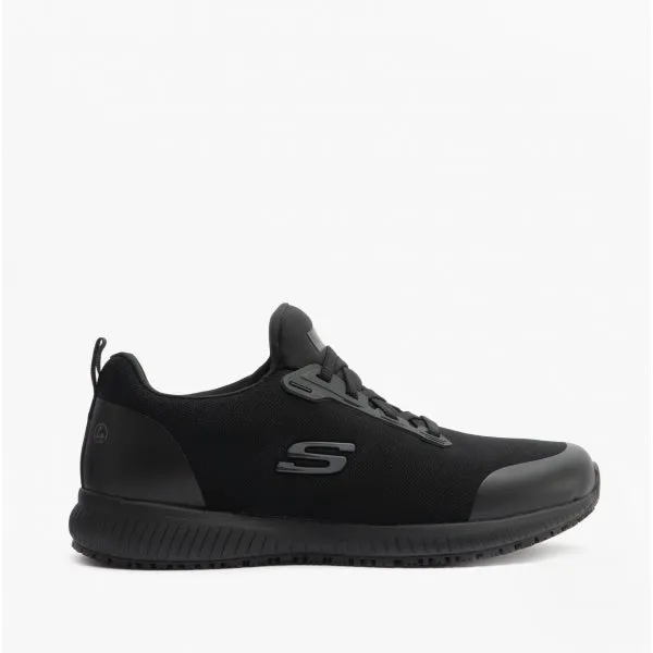 Skechers Work 200051EC SQUAD - MYTON SR Mens Occupational Trainers Black sold by Shuperb