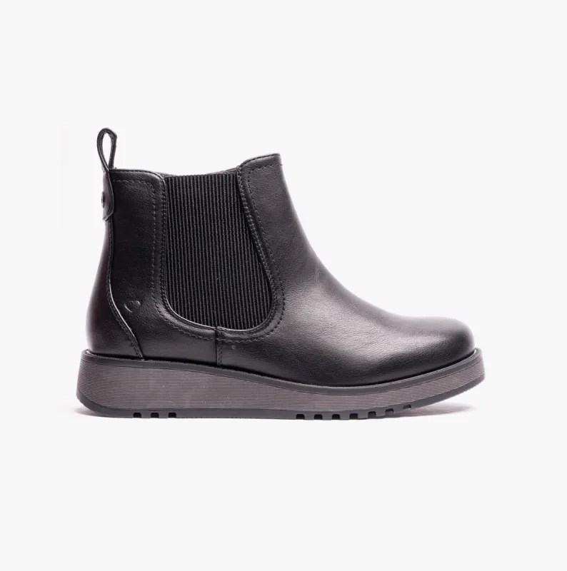 Heavenly Feet NEW ROLO2 Womens Chelsea Boots Black sold by Shuperb