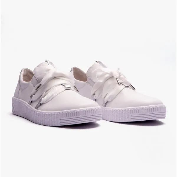 WALTZ Ladies Slip-On Trainers White sold by Shuperb product image thumbnail 2