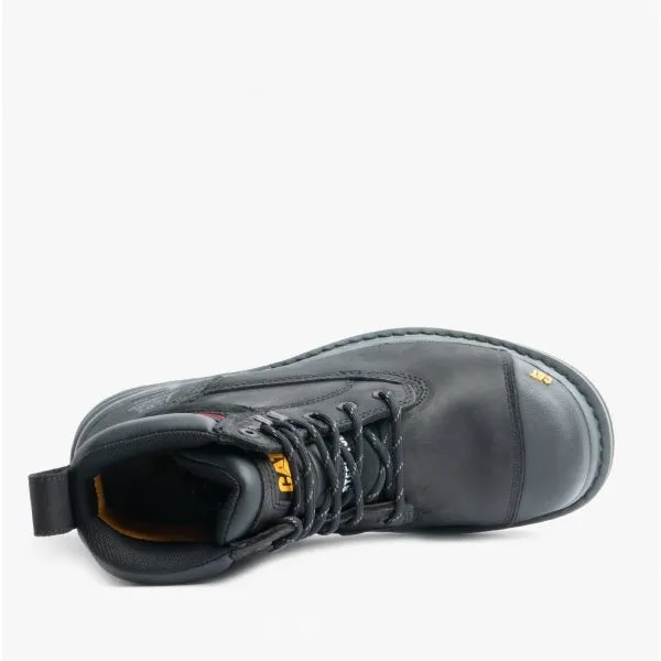 CAT GRAVEL 6" Mens Leather Safety Boots Black sold by Shuperb product image thumbnail 4