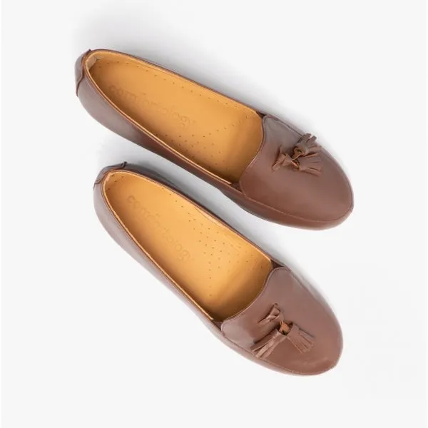 Comfortology CARME Womens Leather Shoes Cognac sold by Shuperb product image thumbnail 4