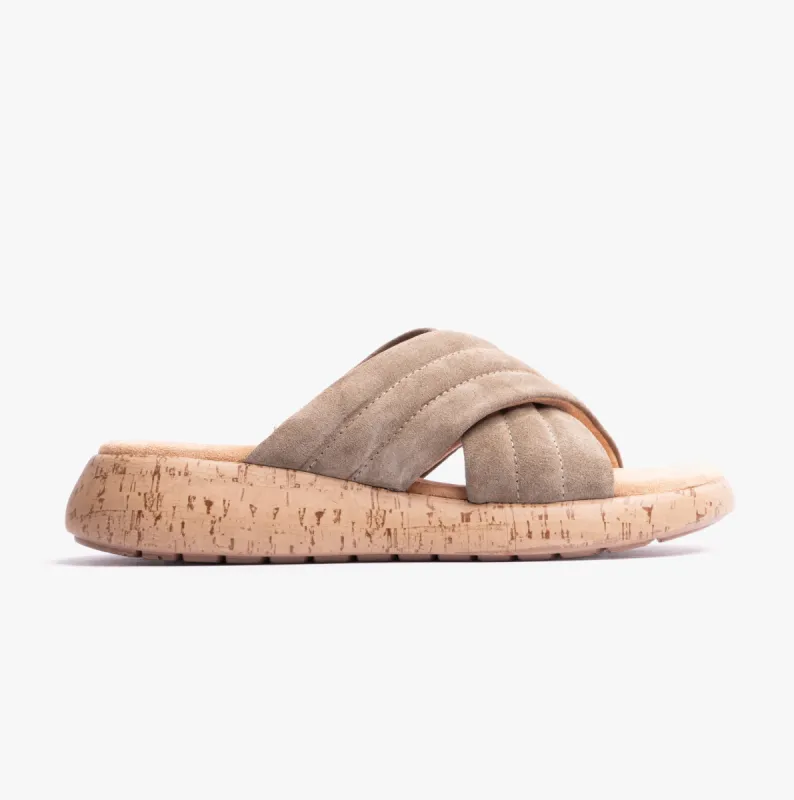Hush Puppies SARAH Womens Sandals Sage sold by Shuperb