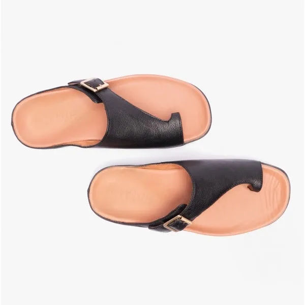 Strive JAVA II Womens Toe-Loop Sandals Black sold by Shuperb product image thumbnail 4