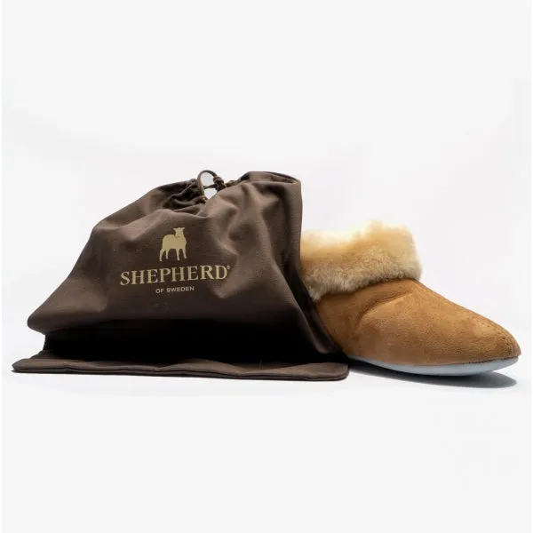 JUBILEE 630 Ladies Sheepskin Full Slippers Chestnut sold by Shuperb product image thumbnail 5