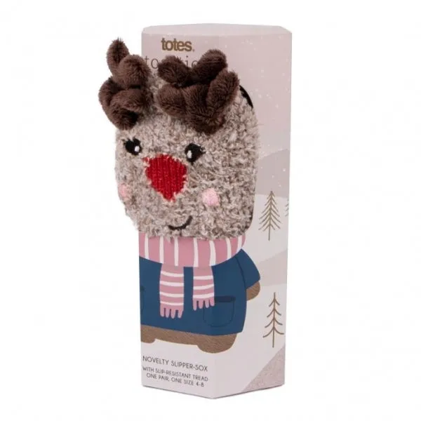 Totes Isotoner NOVELTY SUPERSOFT Womens Socks Reindeer: One Size sold by Shuperb product image thumbnail 3