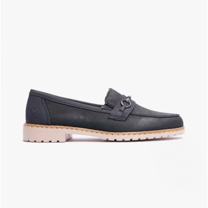 Rieker 51860-14 Womens Shoes Blue sold by Shuperb