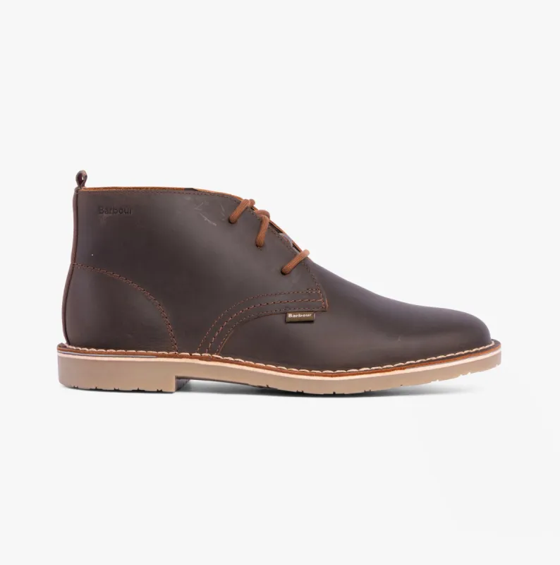 Barbour SITON Mens Desert Boots Brown sold by Shuperb