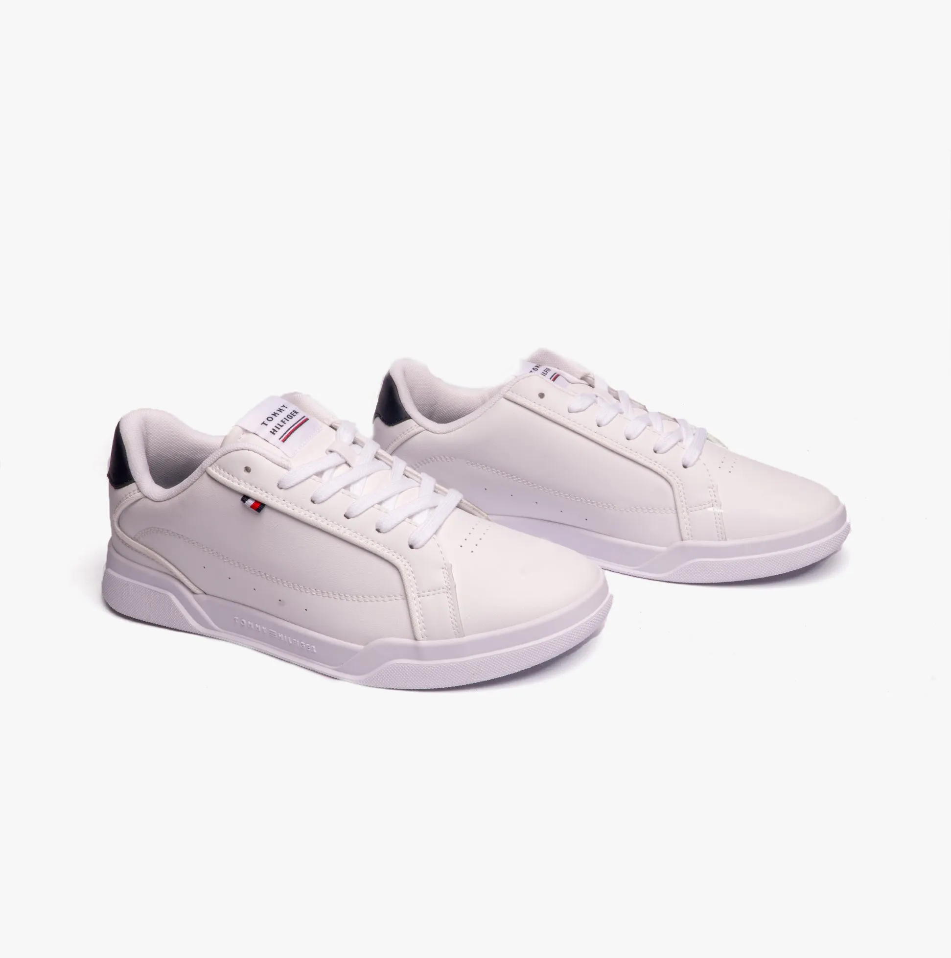 Tommy Hilfiger LO CUP LTH Mens Trainers White sold by Shuperb product image thumbnail 3