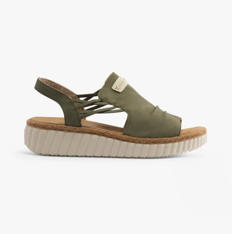 69262-52 Womens Sandals Green sold by Shuperb