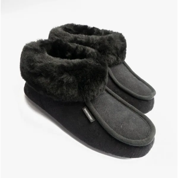 Shepherd MOA Womens Sheepskin Slipper Boots Black sold by Shuperb product image thumbnail 5