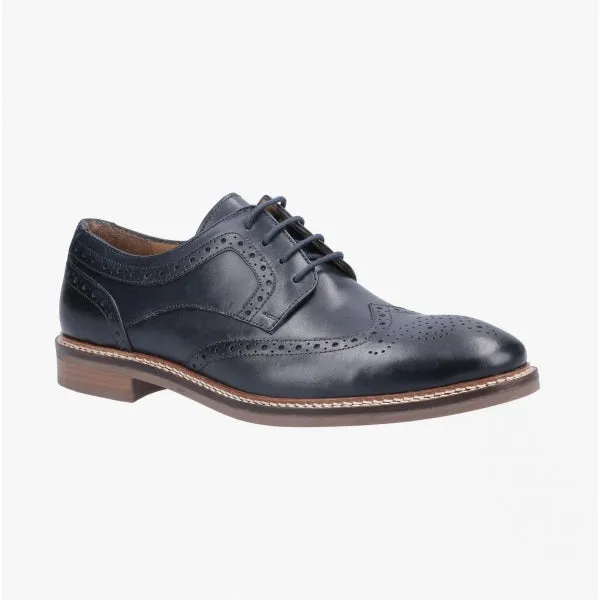 Hush Puppies BRYSON Mens Leather Oxford Shoes Blue sold by Shuperb product image thumbnail 2