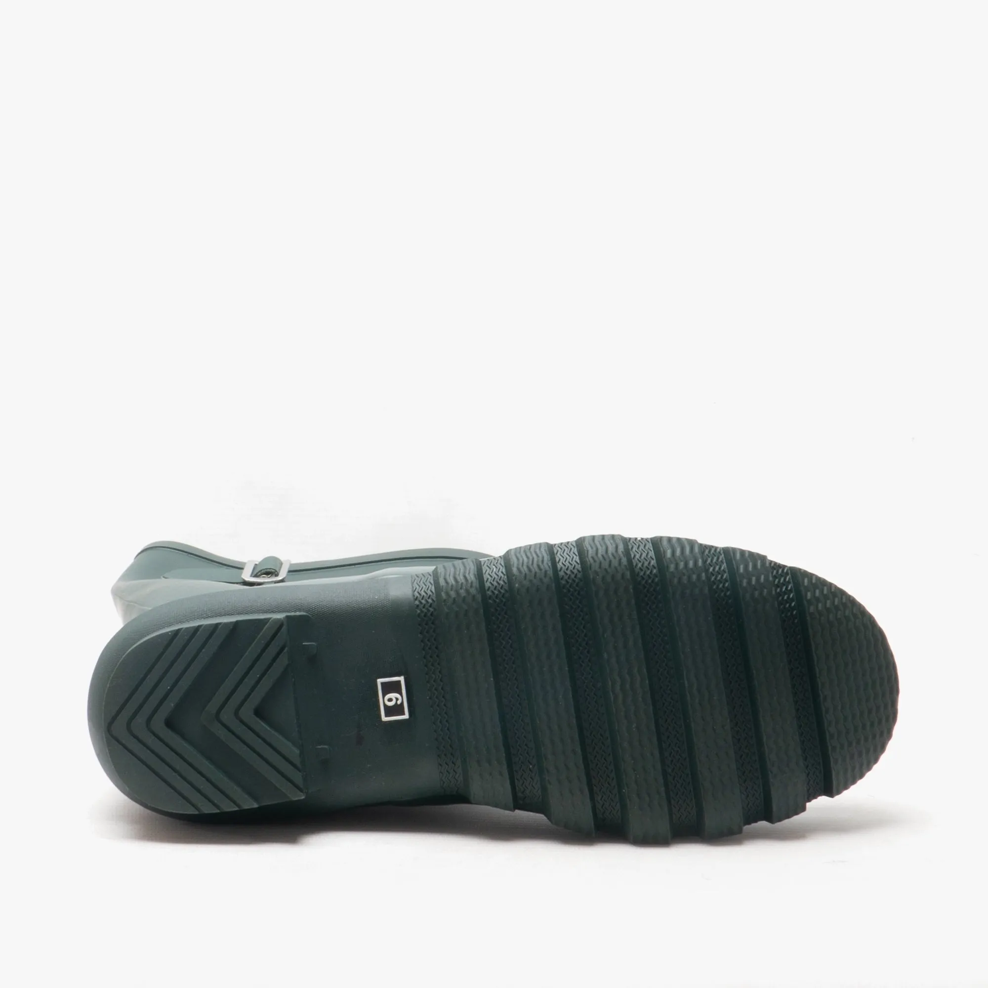 STRAP WELLINGTON Unisex Rubber Boots Green sold by Shuperb product image thumbnail 3