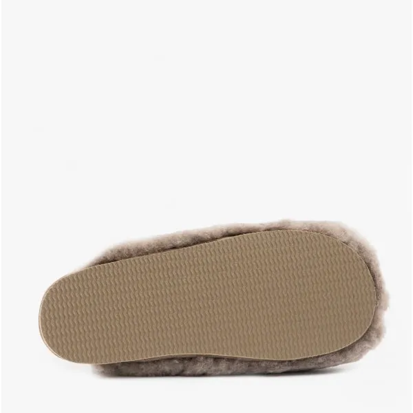 Shepherd JENNY Womens Sheepskin Mules Stone sold by Shuperb product image thumbnail 3