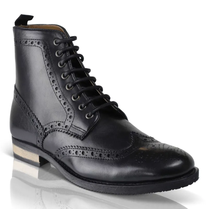 Silver Street London STAMFORD Mens Boots Black sold by Shuperb