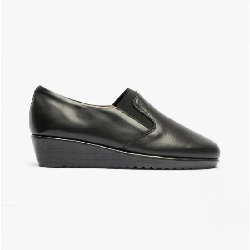 Comfortology BELINDA Womens Leather Shoes Black sold by Shuperb