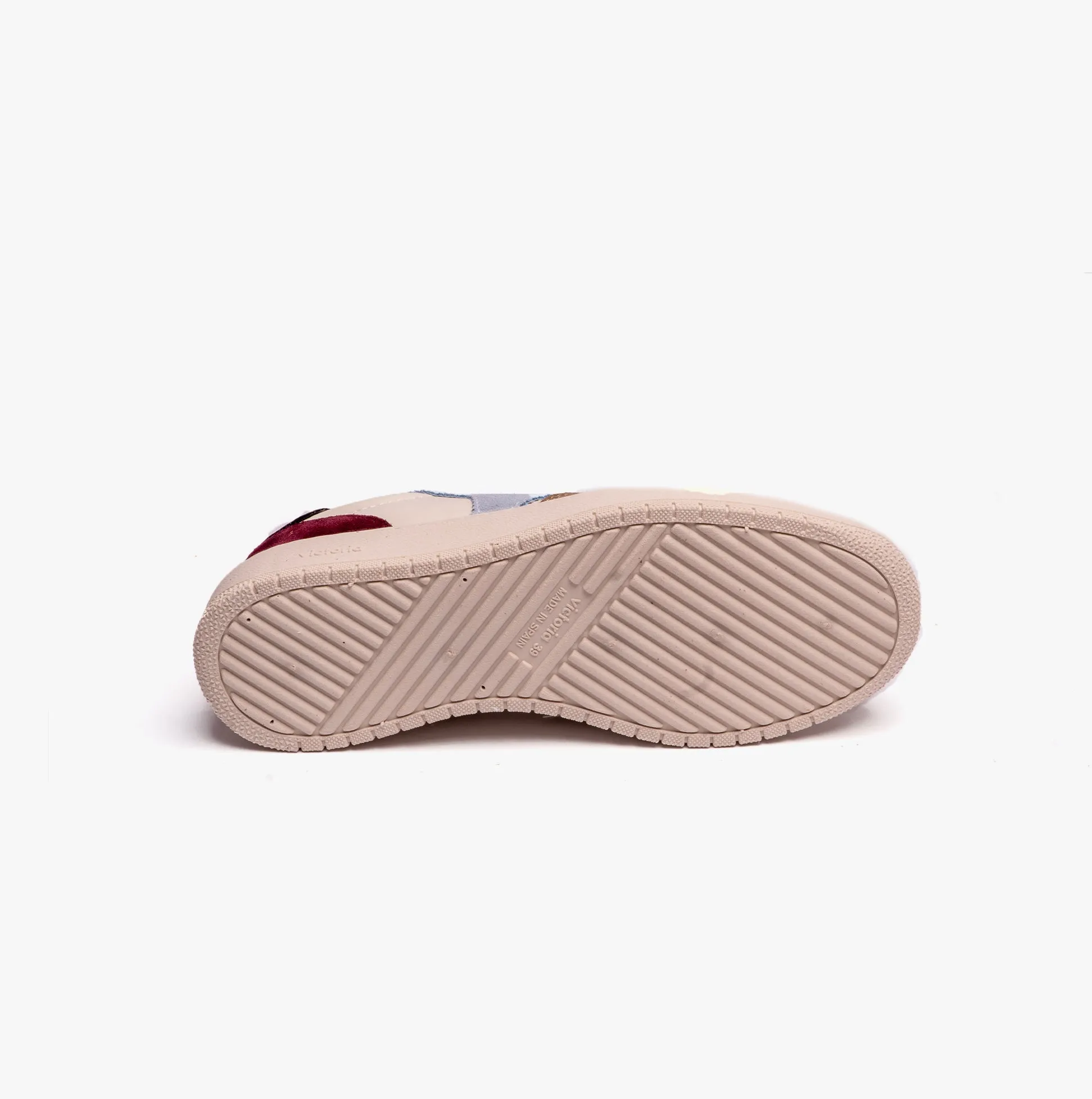 Victoria MADRID MULTICOLOURED SPLIT LEATHER Womens Trainers Khaki sold by Shuperb product image thumbnail 2