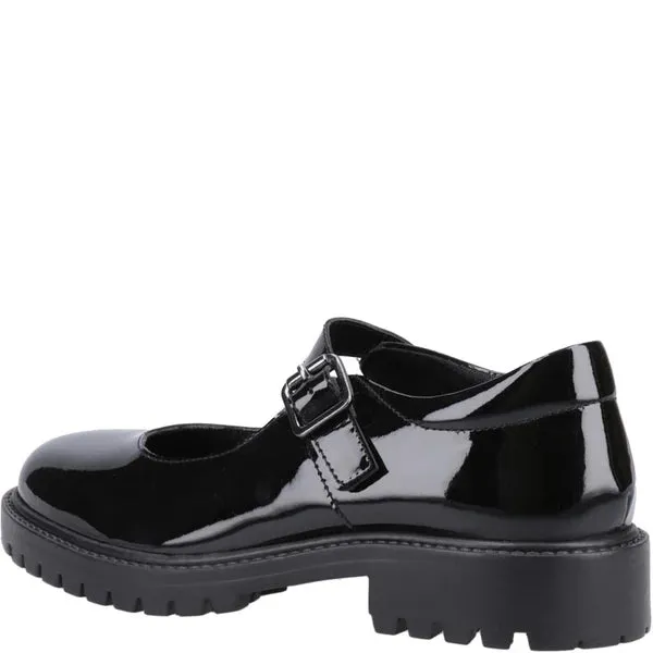 AURORA PATENT SNR Girls Shoes Black sold by Shuperb