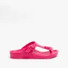 GIZEH 1015464 (Nar) Girls EVA Toe Post Sandals Beetroot Purple sold by Shuperb