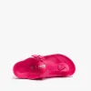 GIZEH 1015464 (Nar) Girls EVA Toe Post Sandals Beetroot Purple sold by Shuperb