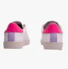 Victoria BERLIN LEATHER & NEON Womens Trainers Chicle sold by Shuperb