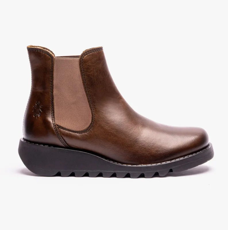 Fly London SALV Womens Ankle Boots Olive sold by Shuperb