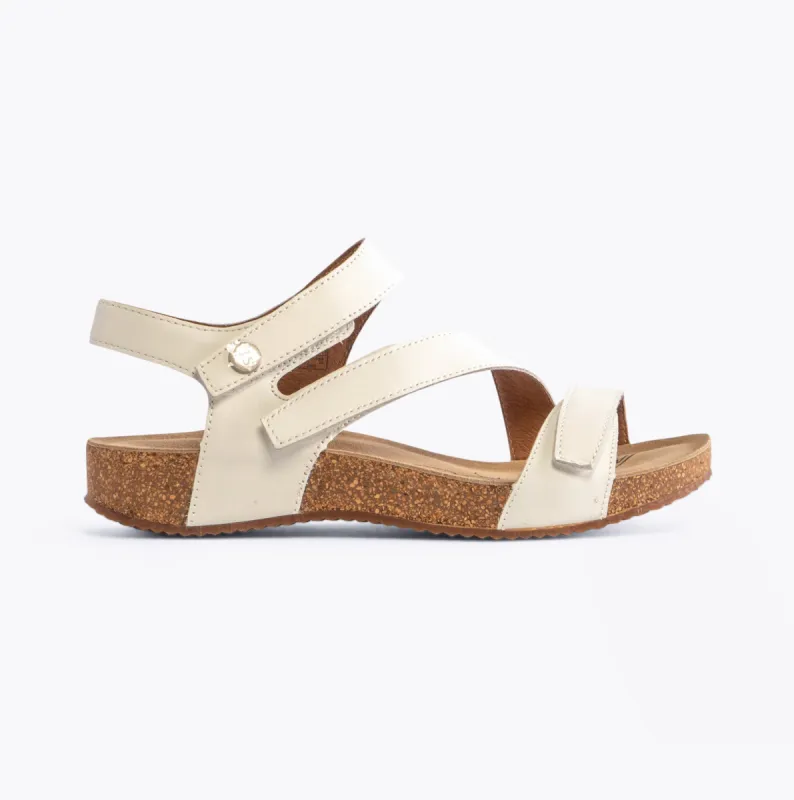 Josef Seibel TONGA 25 Womens Strappy Sandals White sold by Shuperb