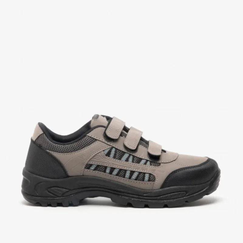 DEK ASCEND Mens Hiking Trainers Grey/Black sold by Shuperb