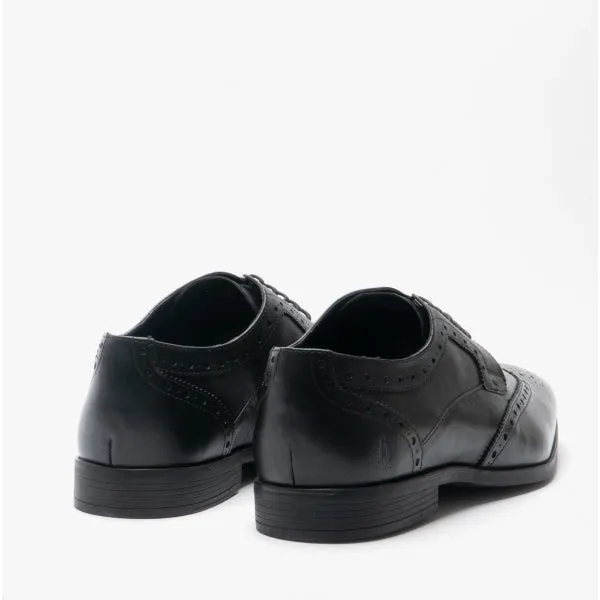 Hush Puppies ELLIOT BROGUE Boys Leather Lace Up Shoes Black sold by Shuperb product image thumbnail 5