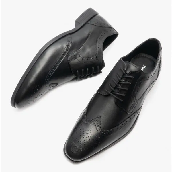 Hush Puppies ELLIOT BROGUE Boys Leather Lace Up Shoes Black sold by Shuperb product image thumbnail 2