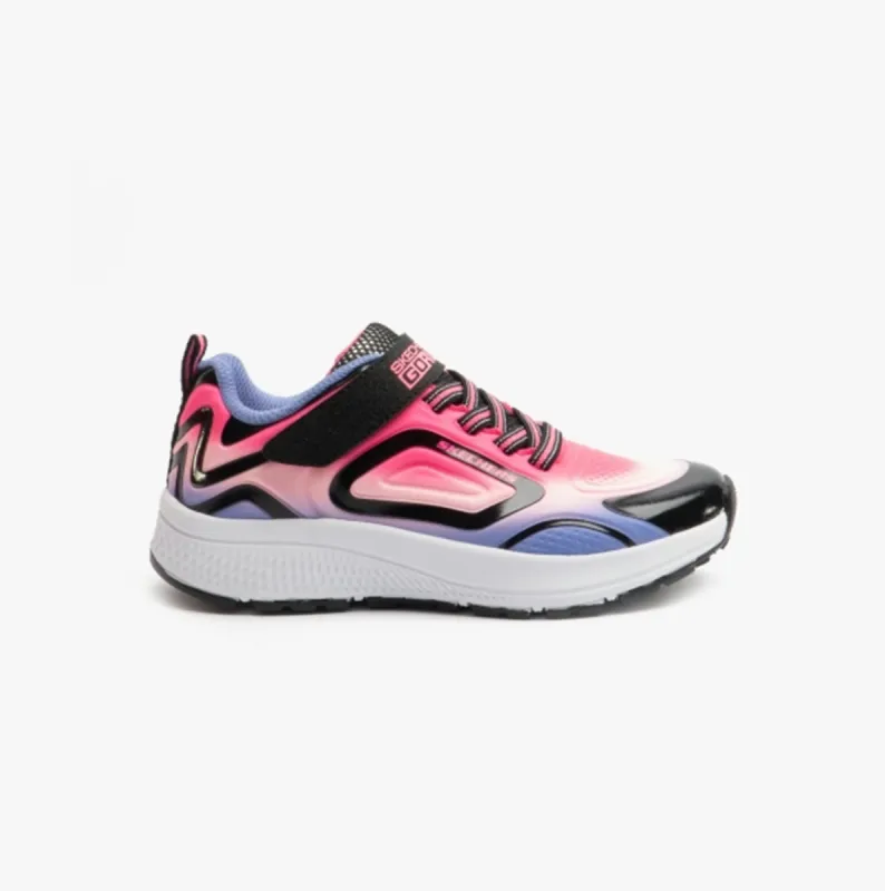 GO RUN CONSISTENT Girls Mesh Trainers Black/Multi sold by Shuperb