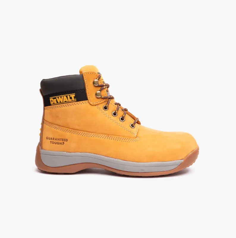 APPRENTICE Mens Hiker Style Industrial Safety Boots Honey sold by Shuperb