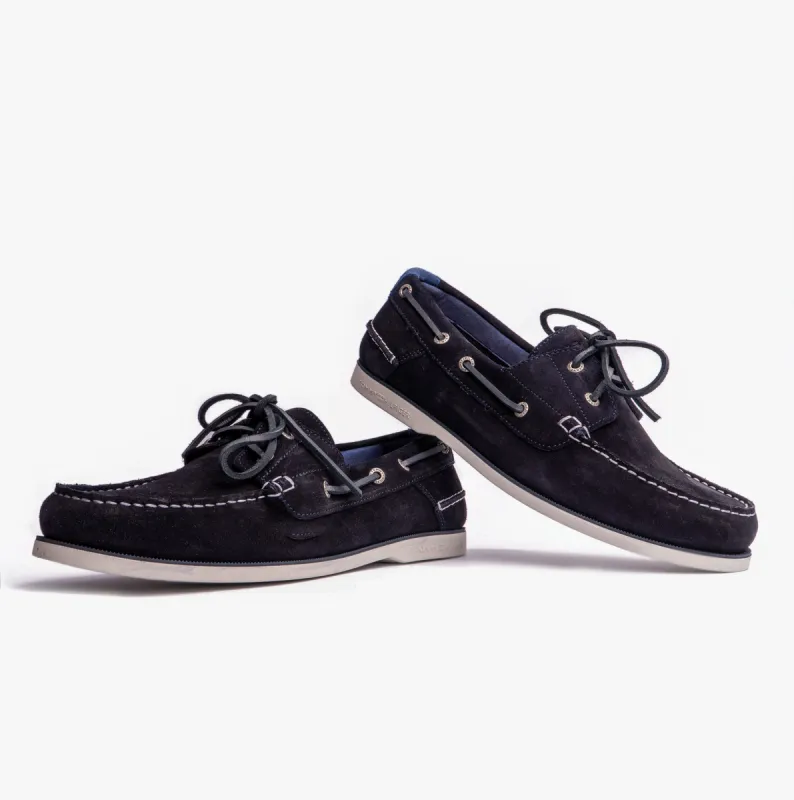 CORE Mens Boat Shoes Desert Sky/Antique Blue made by Tommy Hilfiger