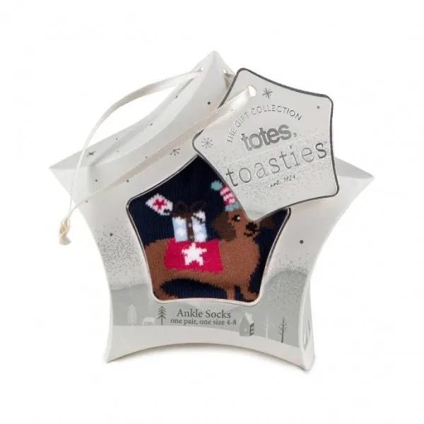 Totes Isotoner NOVELTY ANKLE Womens Socks Dog sold by Shuperb product image thumbnail 5