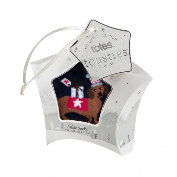 Totes Isotoner NOVELTY ANKLE Womens Socks Dog sold by Shuperb product image thumbnail 3