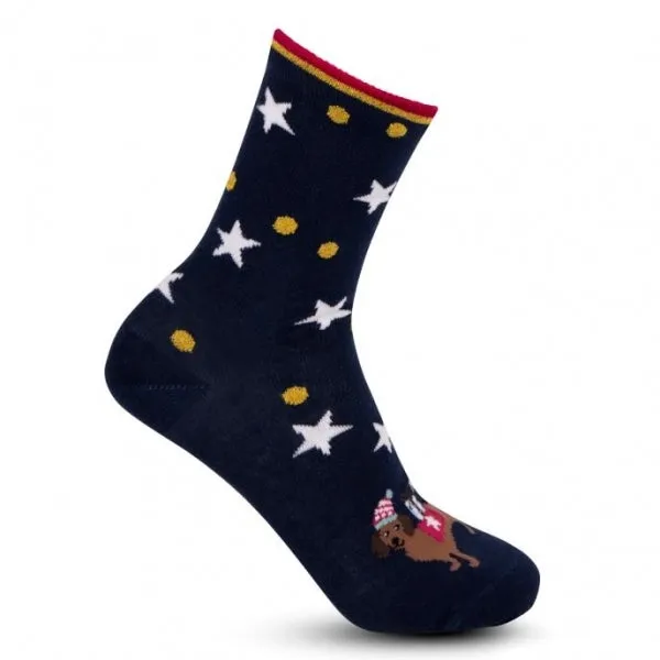 Totes Isotoner NOVELTY ANKLE Womens Socks Dog sold by Shuperb product image thumbnail 2