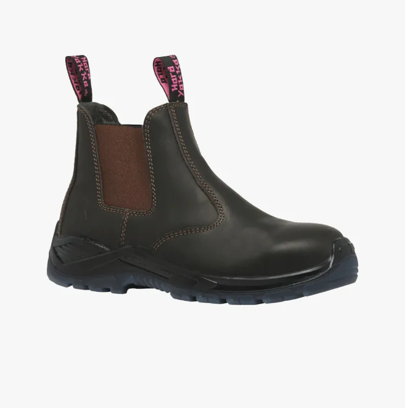 Hard Yakka BANJO Womens Safety Boots Brown made by Shuperb