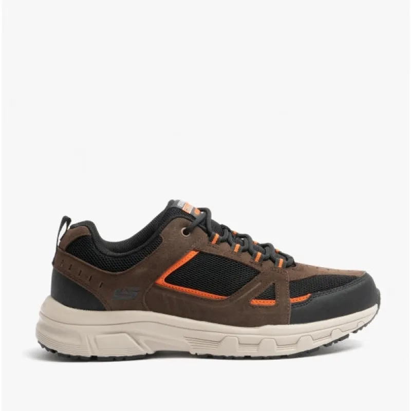 OAK CANYON Mens Relaxed Fit Outdoor Shoes Charcoal/Black sold by Shuperb