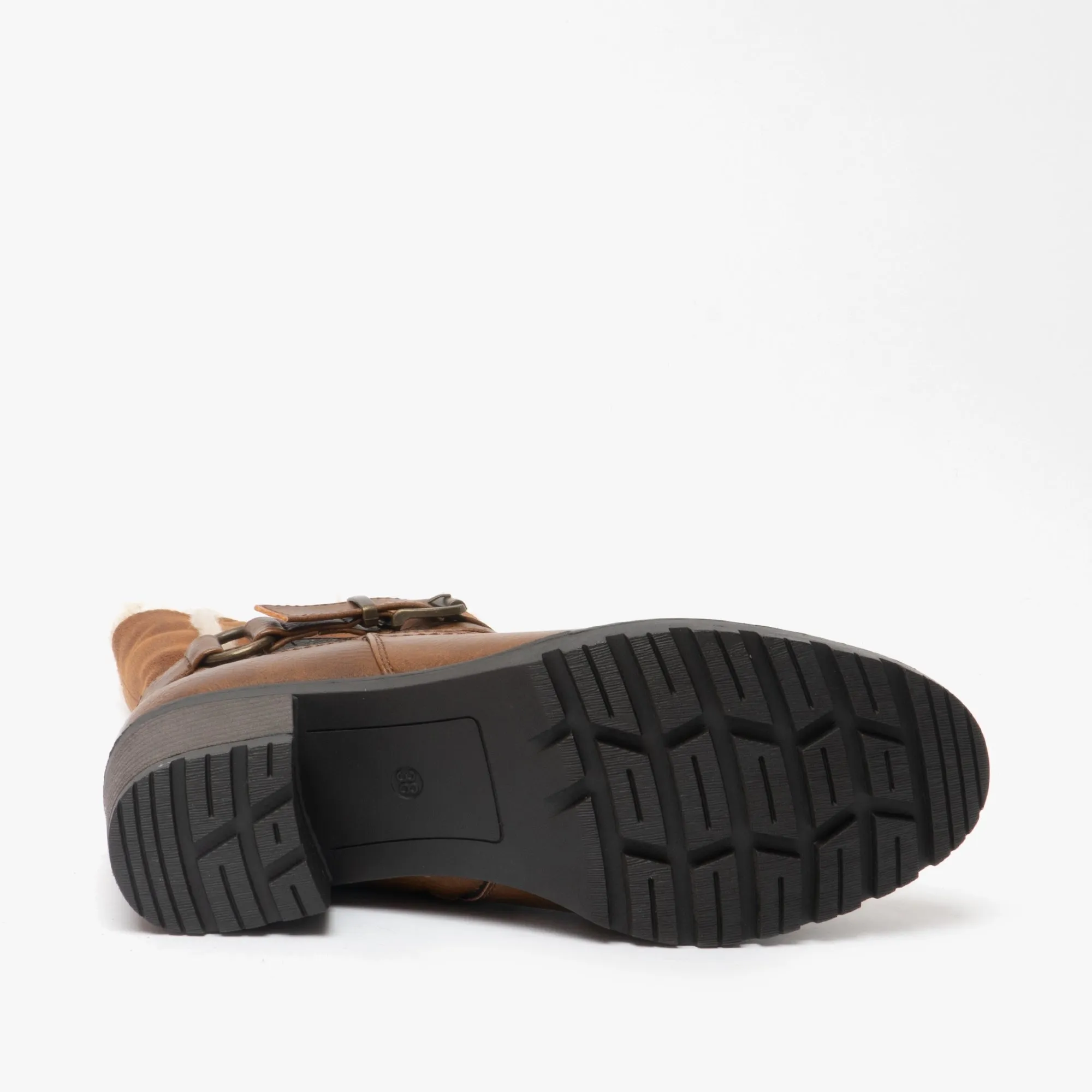 COURTNEY Ladies Ankle Boots Tan sold by Shuperb product image thumbnail 4