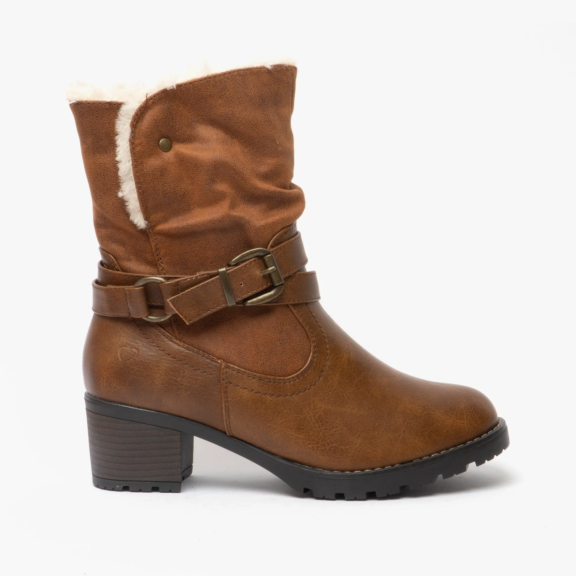 COURTNEY Ladies Ankle Boots Tan sold by Shuperb product image thumbnail 2