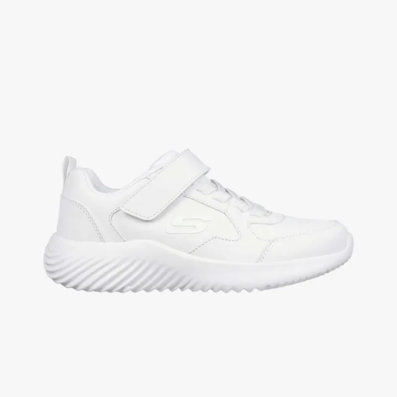 BOUNDER - POWER STUDY Boys Trainers White sold by Shuperb