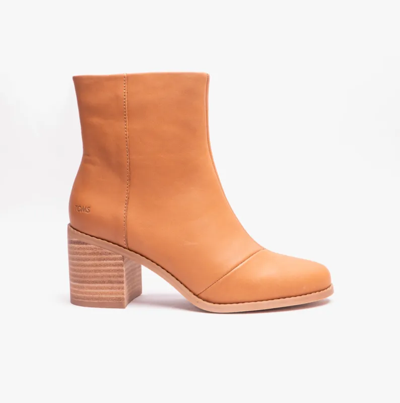 TOMS EVELYN Womens Boots Tan sold by Shuperb