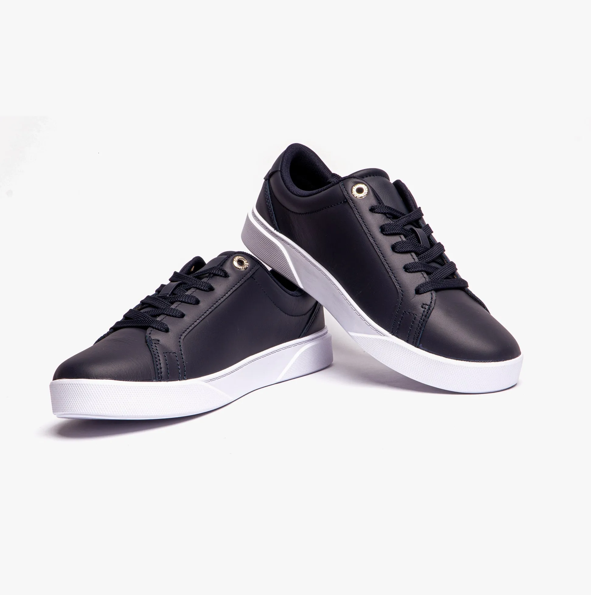 GLOBAL STRIPES COURT Womens Trainers Space Blue sold by Shuperb product image thumbnail 4