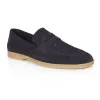 Silver Street London PERTH Mens Loafers Blue sold by Shuperb