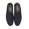Silver Street London PERTH Mens Loafers Blue sold by Shuperb