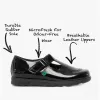 Kickers 115176 FRAGMA T-BAR Girls School Shoes Patent Black sold by Shuperb