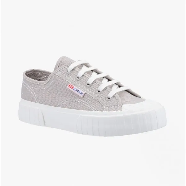 2630 STRIPE Ladies Canvas Trainers Grey Colomba sold by Shuperb product image thumbnail 2